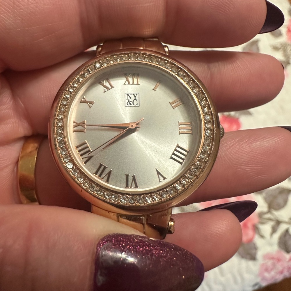 New York & Company Rose Gold Watch